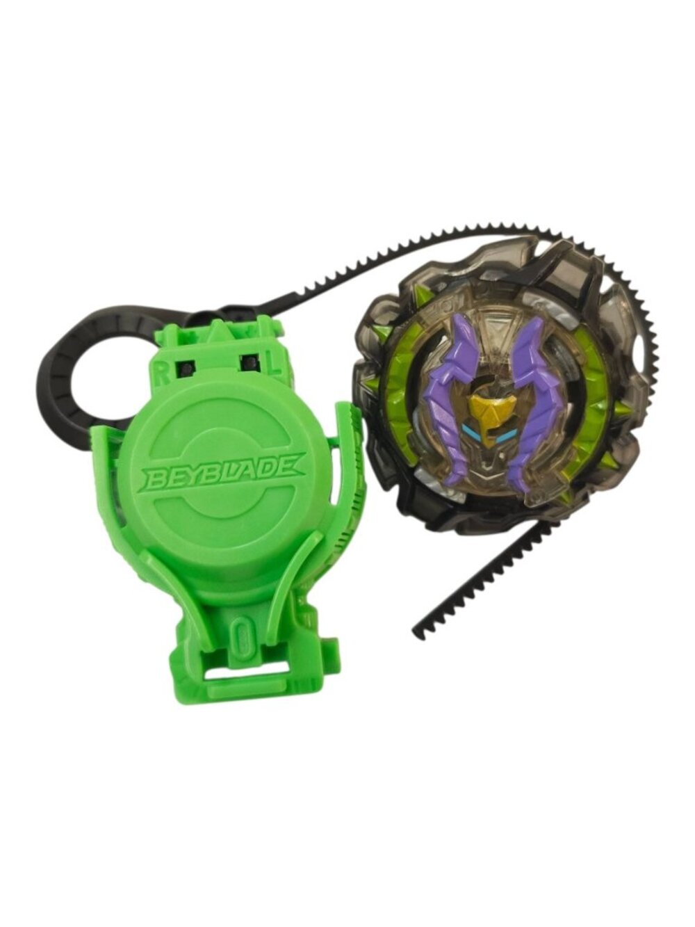 Beyblade Stone Nemesis N7 Battling Top With Burst Launcher Green Hasbro Tomy